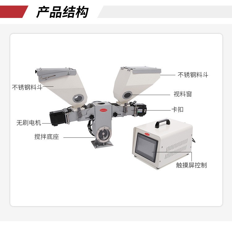 广东新点智能丨称重式色母机怎么调试百分比